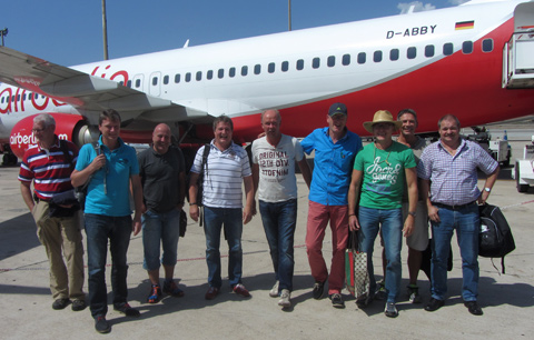 Ankunft auf Mallorca
