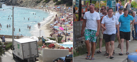 Strandbesichtigung